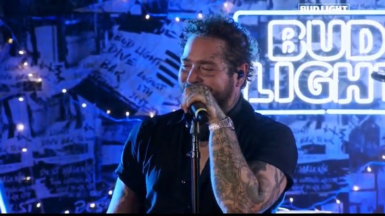 bud light post malone ny show